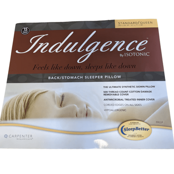 Indulgence Pillow By Isotonic