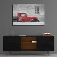 thumbnail image 4 of Epic Art 'Christmas Truck with Plaid Bow' by Lori Deiter Acrylic Glass Wall Art, 36"x24", 4 of 8