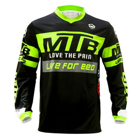 

2023 MTB Racing Downhill Jersey Mountain Bike Motocross Shirt Polera Mtb Jersey Motorcycles DH Maillot Ciclismo Quick Dry (NO.14 L)