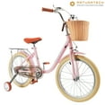 thumbnail image 6 of 18 Inch Kids Bike with Removable Training Wheels, Adjustable Seat, Steel Frame & Dual Brake, Kids Bicycle for 6-10 Years Old Toddler Girls Boys, 6 of 9