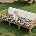 thumbnail image 7 of Xoenoiee Cow Print Couch Cushion Covers Stretch Sofa Slipcover for 3 Cushion Couch, Non-Slip Furniture Protector with Elastic Bottom for Dogs Pets, 7 of 7