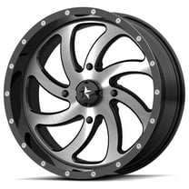 KMC-XD Wheels M36-018756 XDWM36-018756 SWITCH 18x7 4x156.00 MACHINED GLOSS BLACK (0 mm)