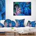 thumbnail image 4 of Designart Dramatic Colorful Fractal Clouds - Abstract Throw Pillow - 18x18, 4 of 5