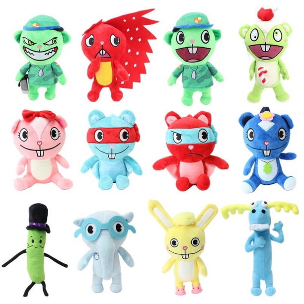 24 Style Happy Tree Friends Plush Toy Lumpy Petunia Nutty Splendid