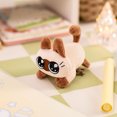 thumbnail image 3 of Siamese Cat Brooch Safety Pin Kitten Hairpin Bookmark Bag Decoration Pendant Plush Toy Stuffed Doll Cartoon Animal Boy Girl Gift, 3 of 5