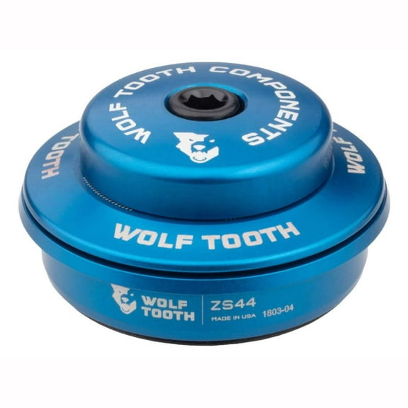 Wolf Tooth Components Performance Headset - ZS44/28.6 Upper 6mm Stack Blue