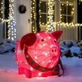 thumbnail image 4 of Joyfy Pig Yard Light Christmas Outdoor Decorations,80 Pre-Lit LED Christmas Decorations,Christmas Yard Light with Stakes Decorations Outdoor Holiday Decor, 4 of 6