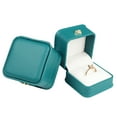 thumbnail image 7 of Yesbay Jewelry Ring Box Portable Soft Velvet Lined Earring Ring Case Jewelry Organizer, 7 of 7