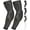 Black, variant on Exxact Sports Padded Arm Sleeves Football - 3-Pad Tricep Elbow Forearm Coverage - Compression Support for Youth and Adults (White, Youth L/XL)