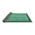 thumbnail image 2 of Ahgly Company Indoor Rectangle Oriental Turquoise Blue Modern Area Rugs, 6' x 9', 2 of 4