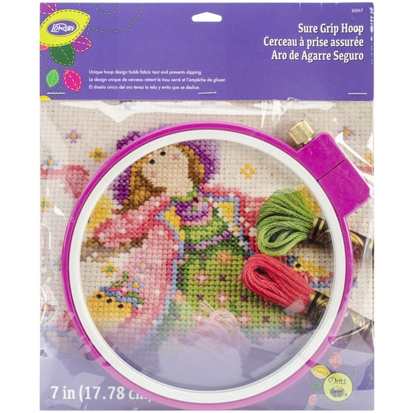 Dritz SGH-7 7 in. LoRan Sure Grip Hoop