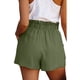 thumbnail image 3 of Txlixc Pantalones cortos sueltos casuales de verano para mujer Pantalones cortos elásticos de cintura alta con cordones a la moda Txlixc Sexy, 3 of 4
