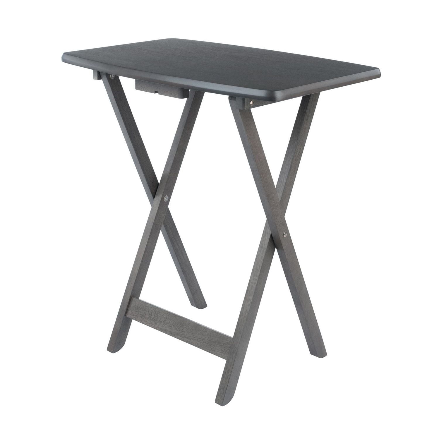 Winsome Dorian 5-Pc Snack Table Set, Oyster Gray
