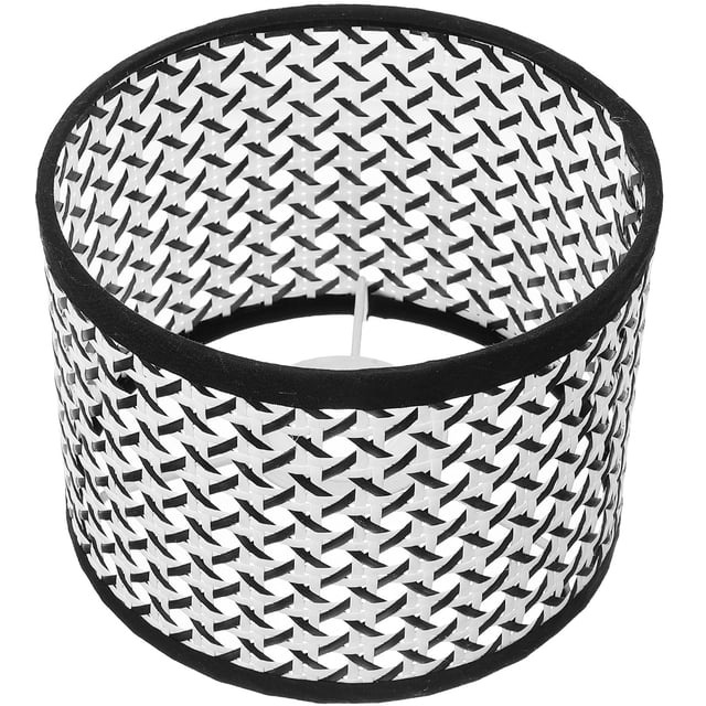 Mobutofu Durable Multi Color Woven Lampshade for Home Hotel Bar Table Floor Light Replacement