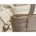 thumbnail image 6 of Kukuzhu Straw Beach Bag for Women Large Tote Bag Purses Summer Woven Crossbody Shoulder Bag Straw Top-handle Handbag, 6 of 7
