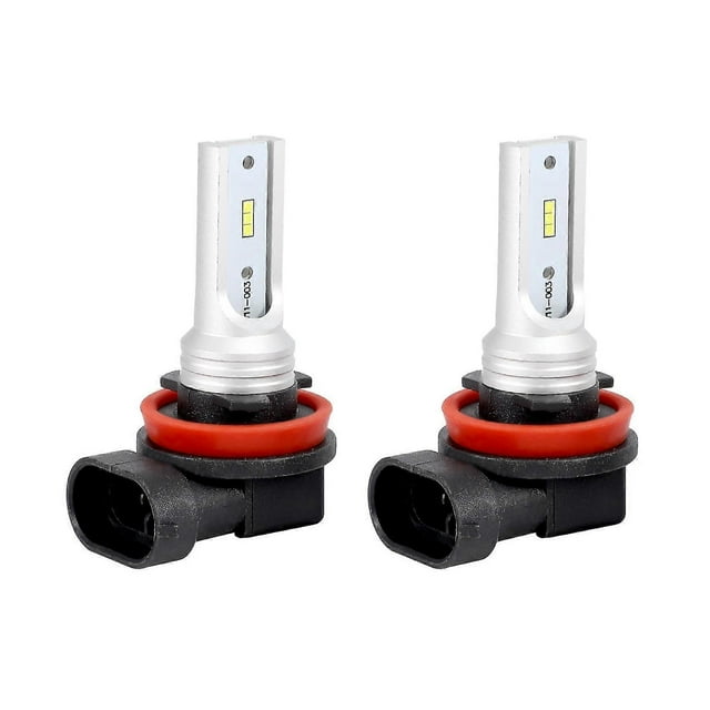 H8 H11 H16 Led Fog Light Bulb, H16 Led Fog Lamp Csp-Y11, Cool White 6500K (Pack Of 2)