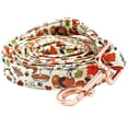 thumbnail image 1 of Elegant little tail Dog Collar with Bow - Fall Dog Collar Bow Thanksgiving Turkey Bow Girl Boy Pet Collar Soft Dog Bowtie Collar ShopWise Round, 1 of 12