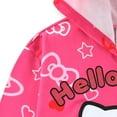 thumbnail image 4 of Hello Kitty Sanrio Zip Up Hoodie (Girls), Sizes 3T-12, 4 of 5
