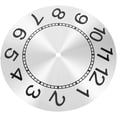 thumbnail image 3 of SHISUYAN Horloge Murale Ronde Panneau de Cadran Remplacement Horloge Numérique DIY Pièce 1 Ensemble, 3 of 9