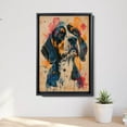 thumbnail image 5 of Treeing Walker Coonhound Dog Wall Art Treeing Walker Coonhound Picture Poster Print Funny Colorful Animal Pop Artwork for Living Room Bedroom Bathroom Home Decor, 5 of 6