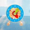 thumbnail image 3 of Reloj de , Modelo de Tiempo de Enseñanza, Juguetes para Niños, Niños, Niñas, Juguetes Educativos, para Edades de 3 a 7 Estilo 3 Sunnimix Reloj de enseñanza, 3 of 8