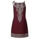 thumbnail image 3 of Vestido de verano con escote en V y cuello halter para mujer de Joefnel, estampado floral, estilo bohemio, para playa, con tirantes cortos, 3 of 5