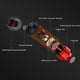 thumbnail image 2 of Auriculares intrauditivos Quinlirra con micrófono controlado por cable, tipo C, USB-C, para el regreso a clases, 2 of 5