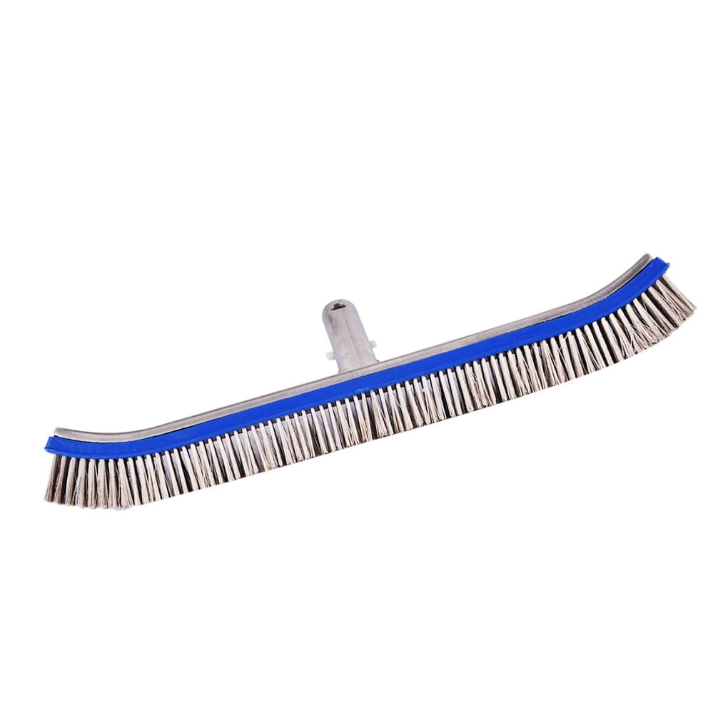 Livedealing 18 inch Steel Wire Swimming Pool Wall Brush Moss Algae Cleaning Brushes Household Cleaning Tools