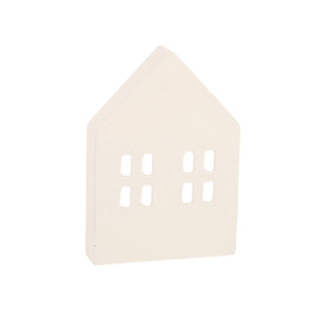CSChome Home Decor Wooden Craft: Eco-Friendly, Unique Design, Nordic Style, Miniature Christmas Decor, Good Texture, Small House Craft