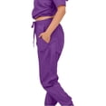 thumbnail image 4 of Uniforme Medico Pijama Quirurjica Mujer Jumper Conjunto CH Color Morado Nanofort, 4 of 5