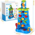 thumbnail image 6 of Water Table Waterfall Maze like Wall Double-Sided Water Sand Table Summer Outdoor Toys for Toddlers Age 3-5, 6 of 7