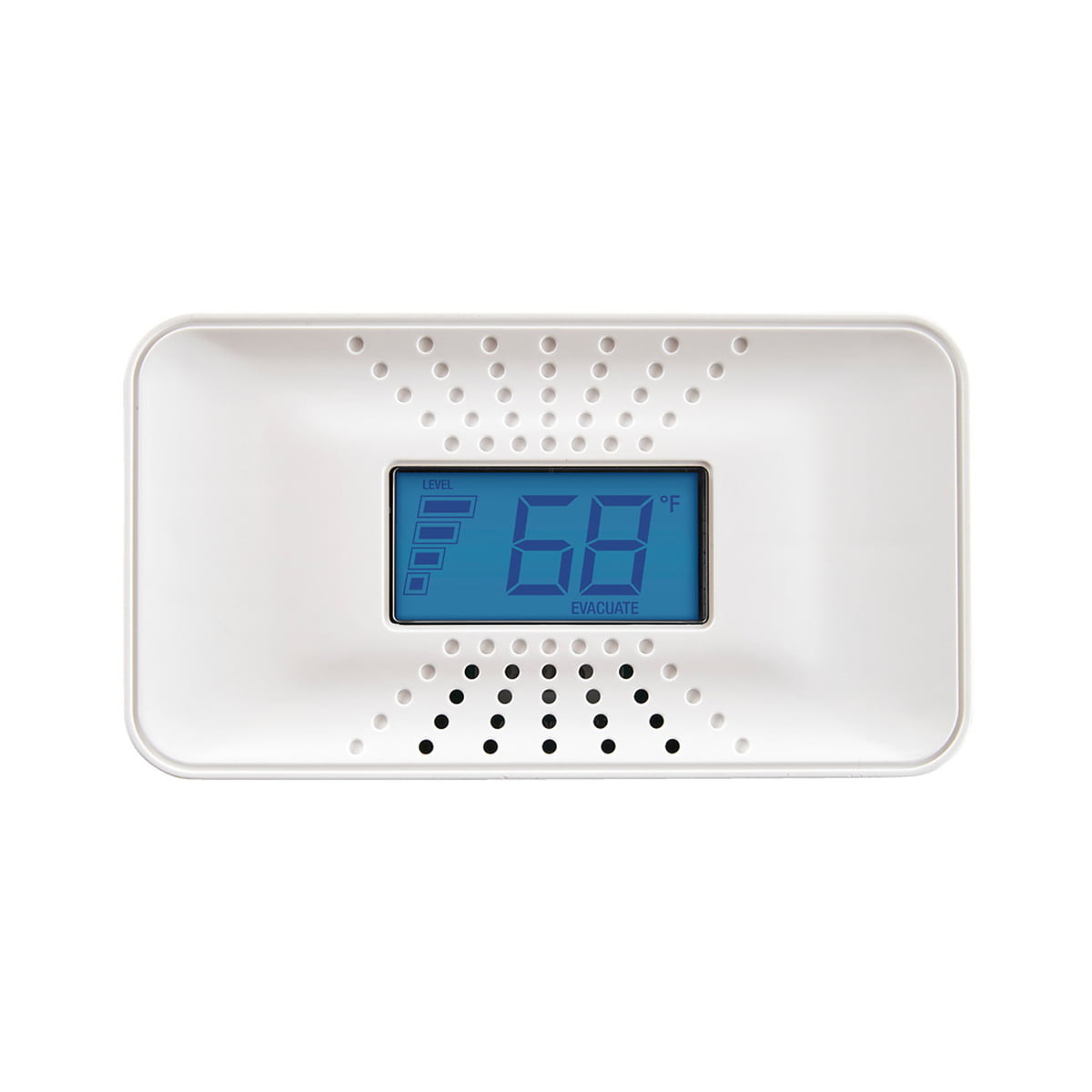 2 × LCD Combination CO Carbon Monoxide Gas Detector Alarm Security Tester Alert 