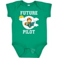 thumbnail image 3 of Inktastic Future Pilot Airplane for Boys Boys Baby Bodysuit, 3 of 5