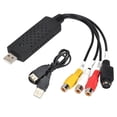 thumbnail image 1 of Flmtop Pro USB 2.0 Video 256MB TV DVD VHS Capture Card Audio AV Adapter for Computer, 1 of 6