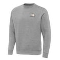 thumbnail image 2 of Men's-Antigua Heather Gray Austin Dillon Big & Tall Victory Crewneck Pullover Sweatshirt, 2 of 3