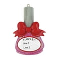 thumbnail image 4 of Personalized Nail Polish Ornament - Nail Salon Ornament, Christmas Nail Ornament, Gifts for Nail Technicians, Manicurist Gifts, Nail Tech Gifts - Free Customization, 4 of 10