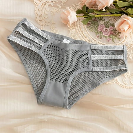 

PEASKJP Boyshorts Panties for Women Stretch Women s Eversoft Cotton Hipster Underwear Tag Free Available in Plus Size Grey M