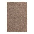 thumbnail image 3 of Infinity Collection Solid Shag Area Rug by Rugs.com ‚Äì Khaki 6' x 9' High-Pile Plush Shag Rug Perfect for Living Rooms, Bedrooms, Dining Rooms and More, 3 of 6