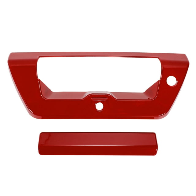 Cubierta de manija de puerta exterior Unique Bargains para Ford F150 2015-2020, rojo, ABS, 1 juego