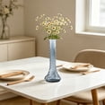thumbnail image 6 of Twisted Glass Vase, Decorative Flower Vase, Ribbed Texture, Ideal for Hydroponic Plants and Fresh Cut Flowers, Perfect for Living Room, Bedroom, Office, Home Decor Lovers, 6 of 6