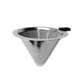 thumbnail image 4 of Hand Dripping Coffee Maker Stainless Steel Filter Cup Professional Pouring Over Coffee Cup Suitable for Office or Travel, 4 of 7