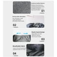thumbnail image 4 of Couches Lavables pour Chiens Mâles Réutilisables Bande de Ventre Respirante pour Chiens Mâles, 4 of 8