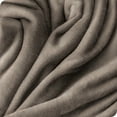 thumbnail image 4 of Bare Home Luxurious Ultra Soft Premium Microplush Fleece Blanket, King, Taupe, 4 of 5