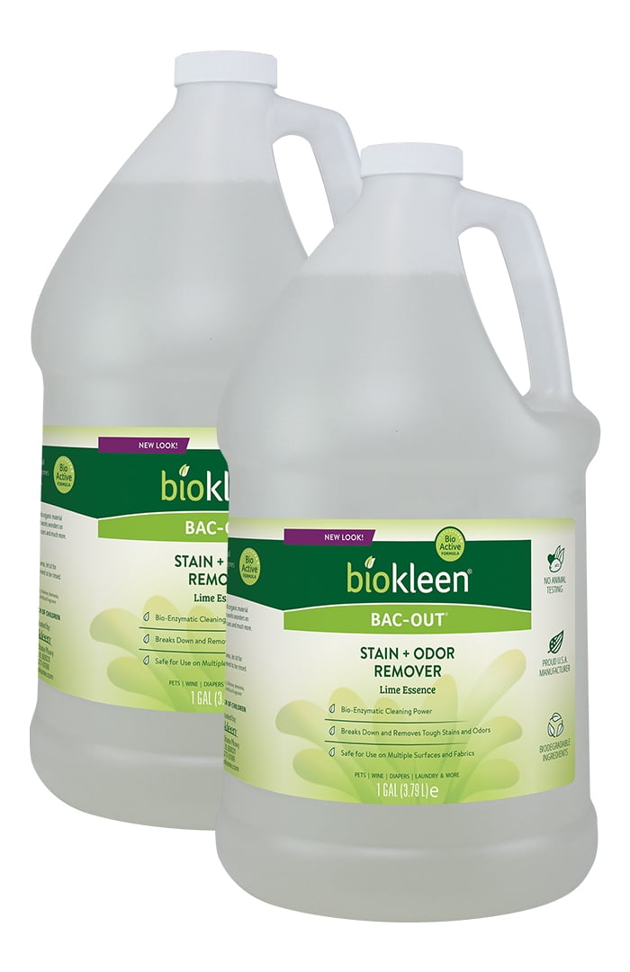 Biokleen BacOut Stain and Odor Remover 128 fl oz (2 pack)