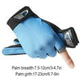 thumbnail image 3 of Motorcycle Bicycle Gloves, Racing, Ice Silk Material, Anti-UV, Touch, Two Fingers, Suitable for Cycling, 3 of 8