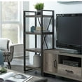 thumbnail image 2 of Bowery Hill Melamine and Rubberwood Solid Frame Pier Unit in Medium Gray, 2 of 5