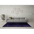 thumbnail image 3 of Ahgly Company Indoor Square Abstract Purple Modern Area Rugs, 8' Square, 3 of 4