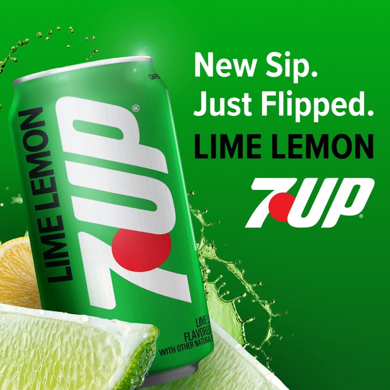 7UP Caffeine Free Lemon Lime Soda Pop 7.5 fl oz 10 Pack Cans