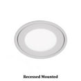 thumbnail image 2 of WAC Lighting HRLED9027WT Light Button Edge Lit White, 2 of 2