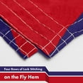 thumbnail image 5 of G128 Combo Pack: American USA Flag 3x5 Ft & American Samoa Flag 3x5 Ft, Both Printed Polyester, Indoor/Outdoor, Brass Grommets, 5 of 8